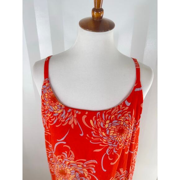 CABI Multicolor Floral Print Sleeveless Top - Picture 5 of 10